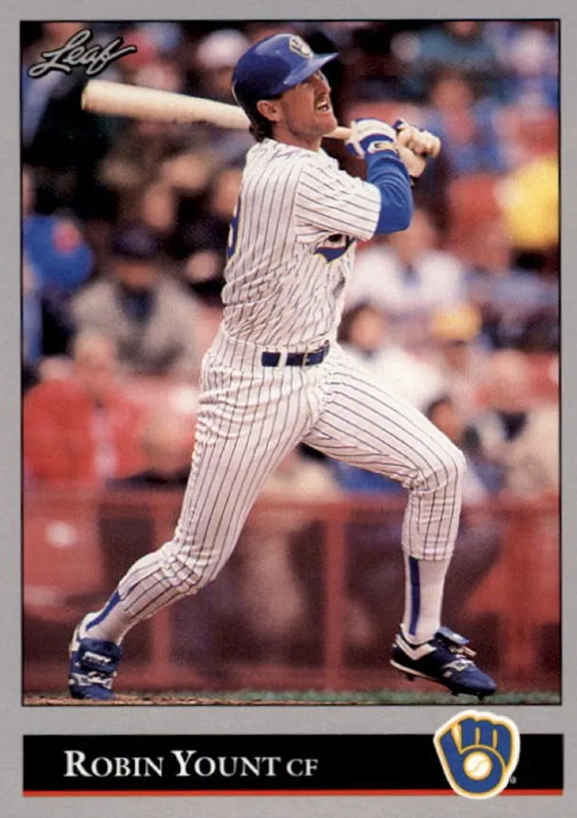 1992 Leaf Baseball Robin Yount #64 PSA 10