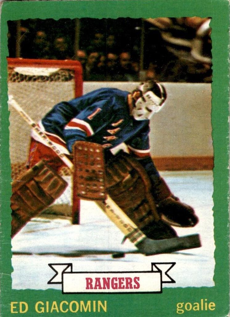 1973 O-Pee-Chee Hockey Ed Giacomin #160