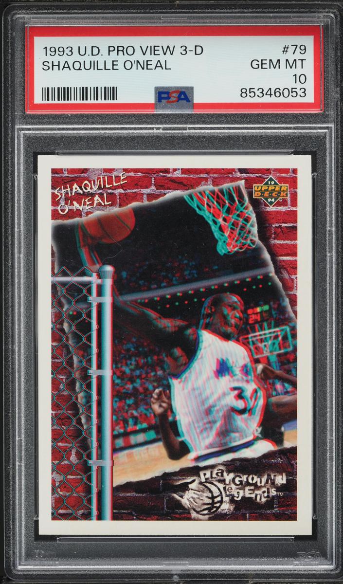 1993 Upper Deck Basketball Shaquille O'Neal #79 PSA 10