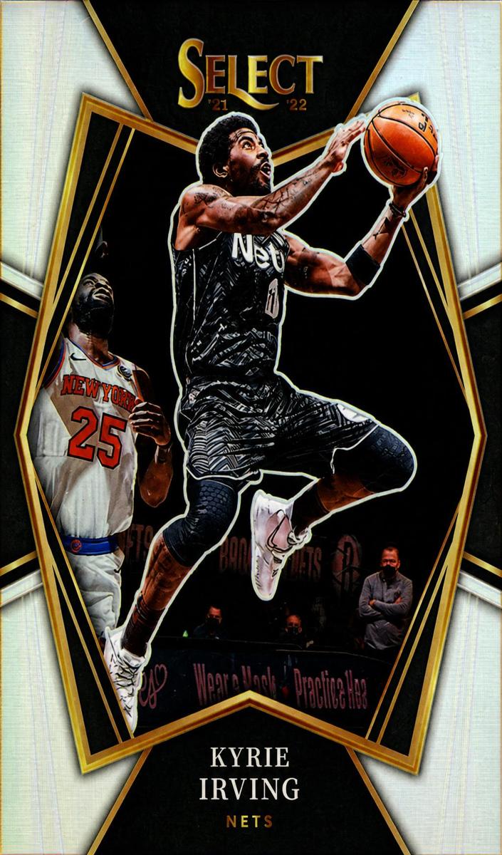 2021 Panini Select Basketball Silver Kyrie Irving #175 PSA 9