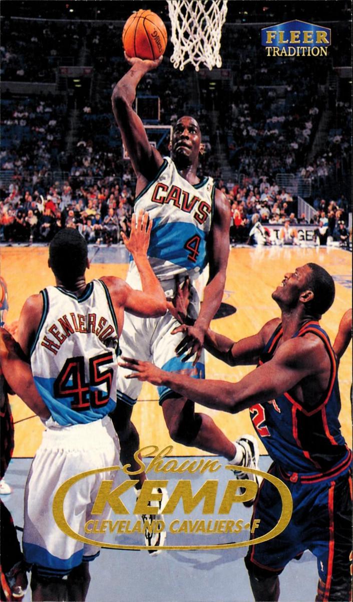1998 Fleer Tradition Basketball Shawn Kemp #101