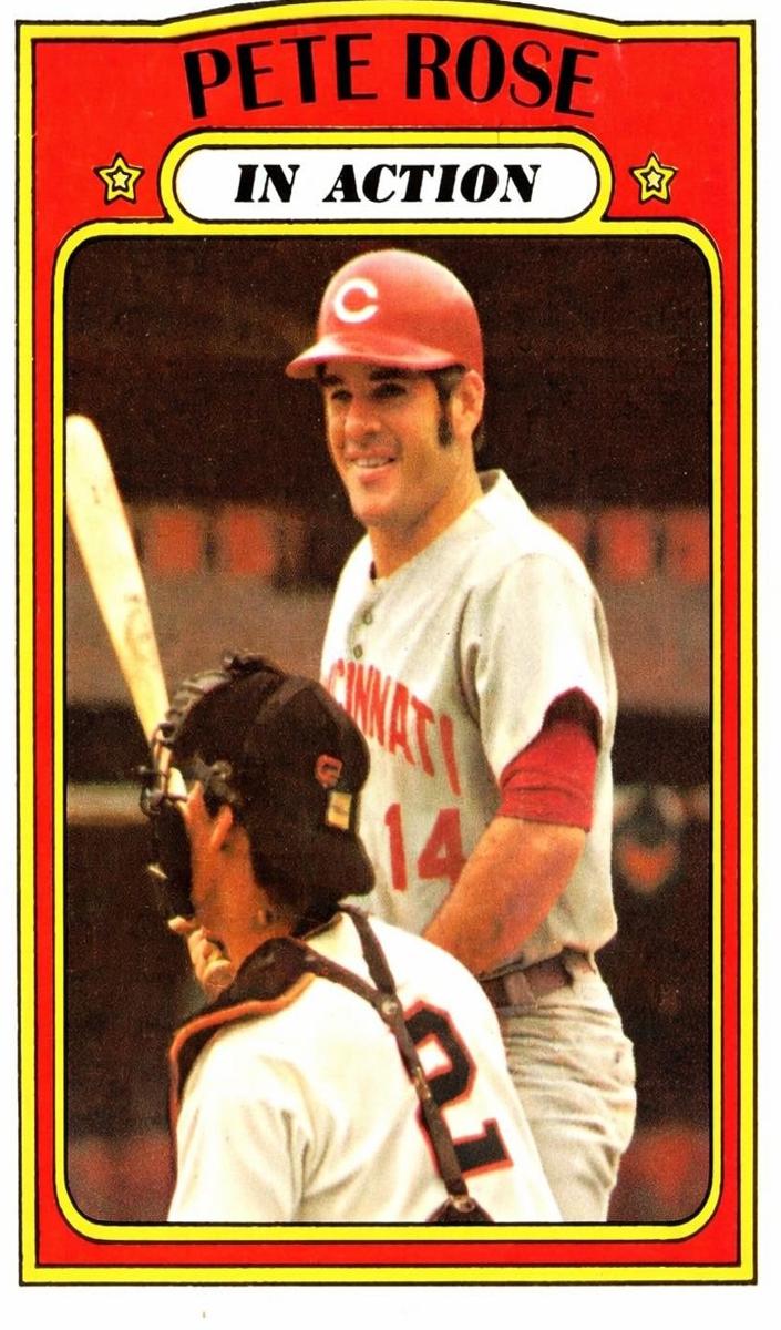 1972 Topps Baseball Pete Rose #560 PSA 9