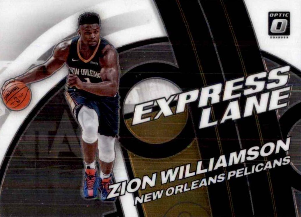 2021 Donruss Optic Basketball Zion Williamson #12 PSA 8.5