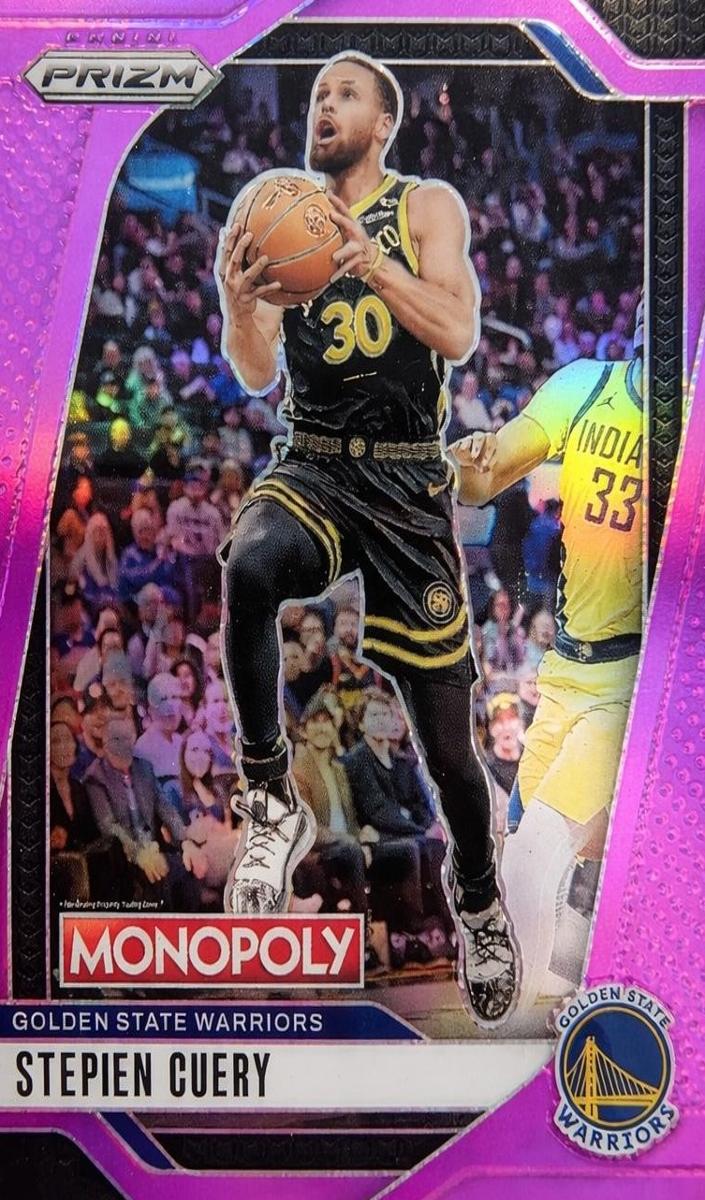 2024 Panini Prizm Monopoly Basketball Pink Stephen Curry #83 PSA 10