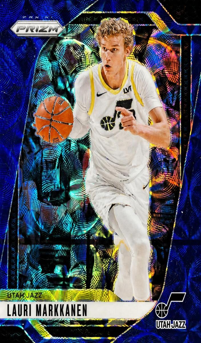 2024 Panini Prizm Basketball Choice Blue Lauri Markkanen #186