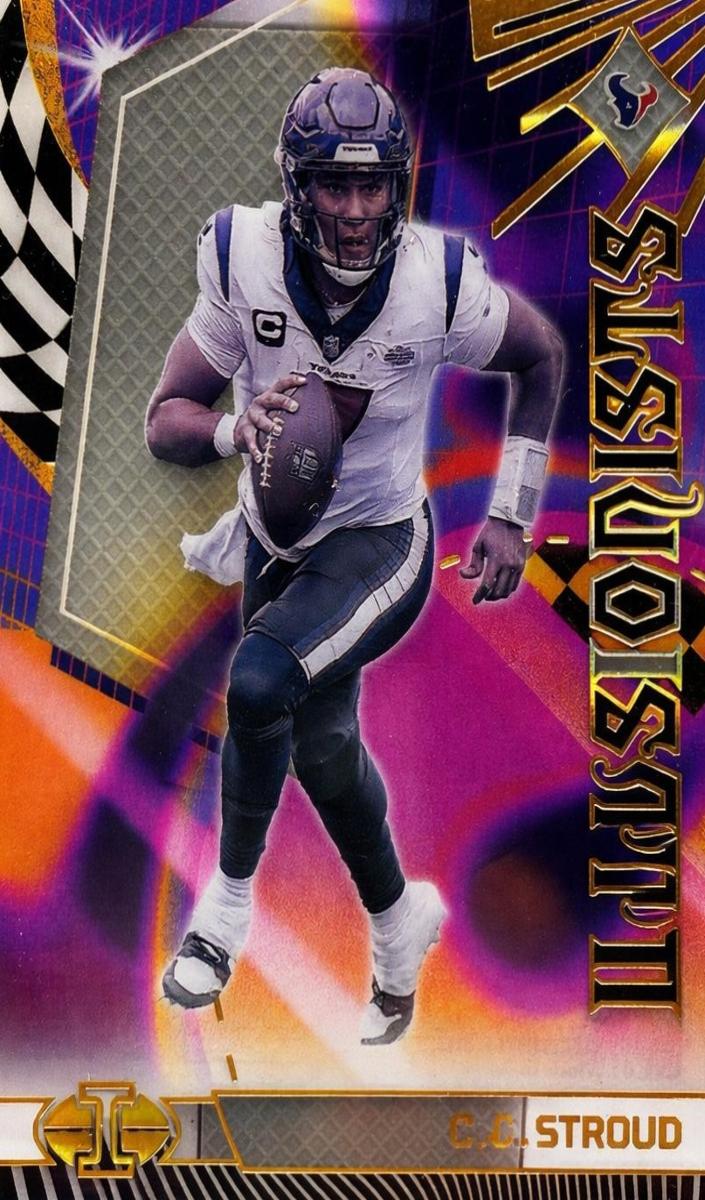 2023 Panini Illusions Football Black C.J. Stroud #13 PSA 8.5