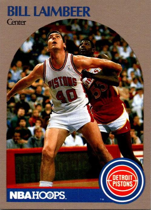 1991 Hoops Basketball Bill Laimbeer #28 PSA 10