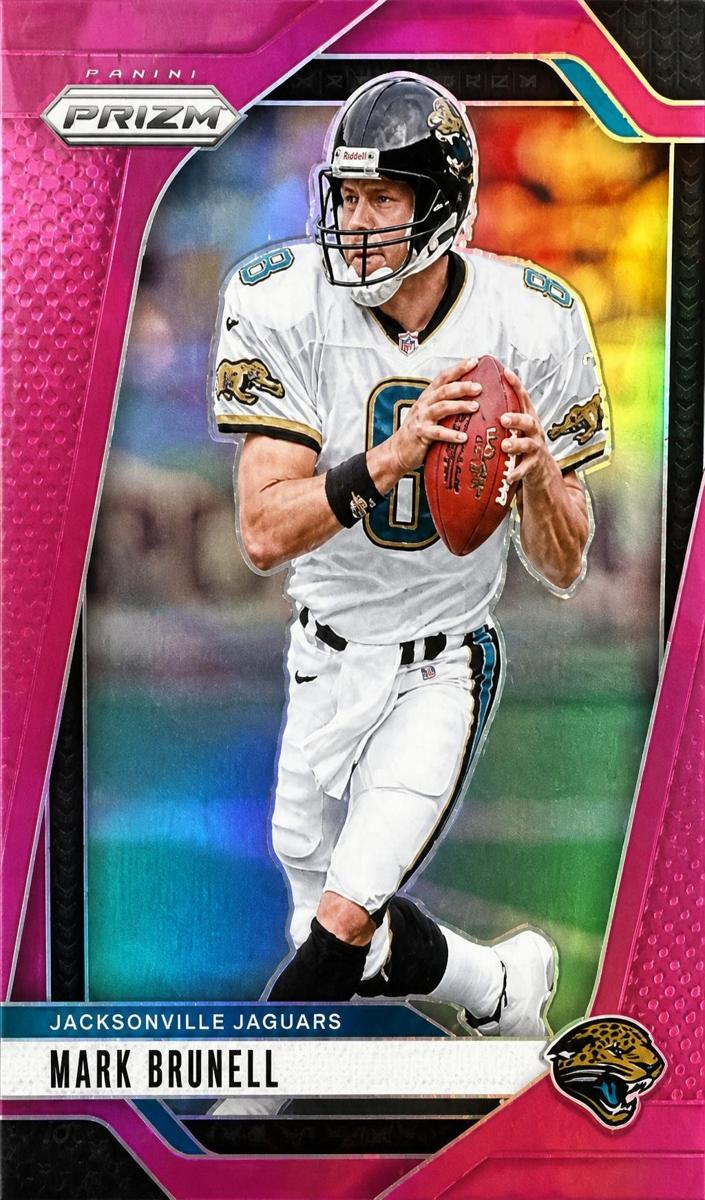 2024 Panini Prizm Football Pink Mark Brunell #136