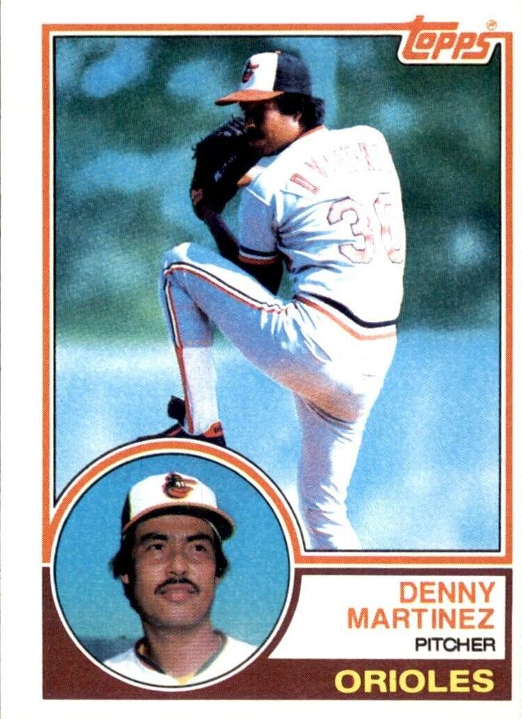 1983 Topps Baseball Denny Martinez #553