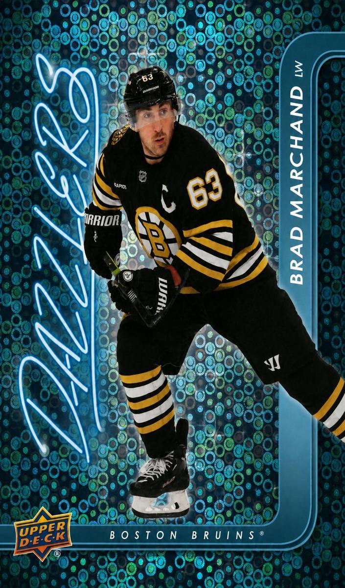 2024 Upper Deck Hockey Blue Brad Marchand #DZ-79
