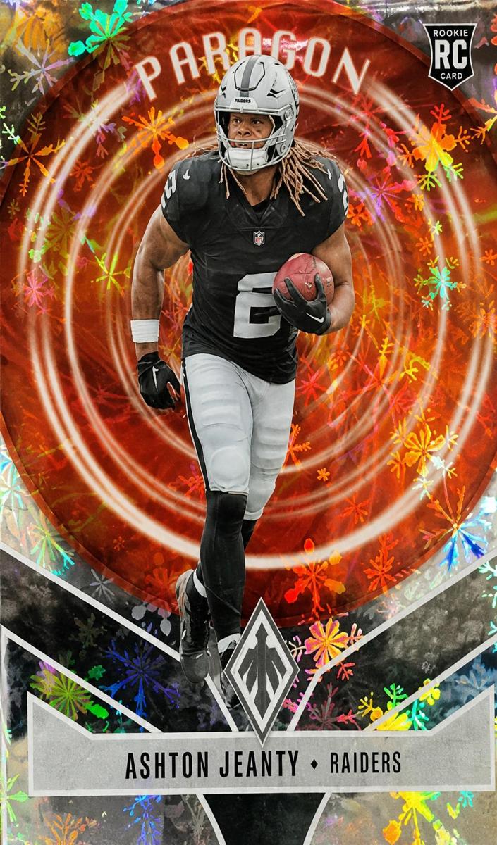 2025 Panini Phoenix Football Silver Winter Ashton Jeanty #10