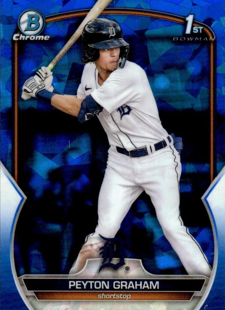 2023 Bowman Sapphire Baseball Peyton Graham #BCP-57