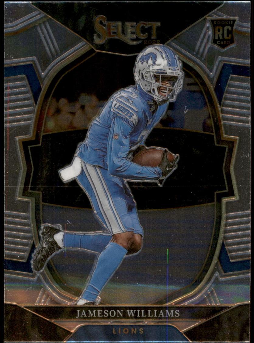 2022 Panini Select Football Jameson Williams #57
