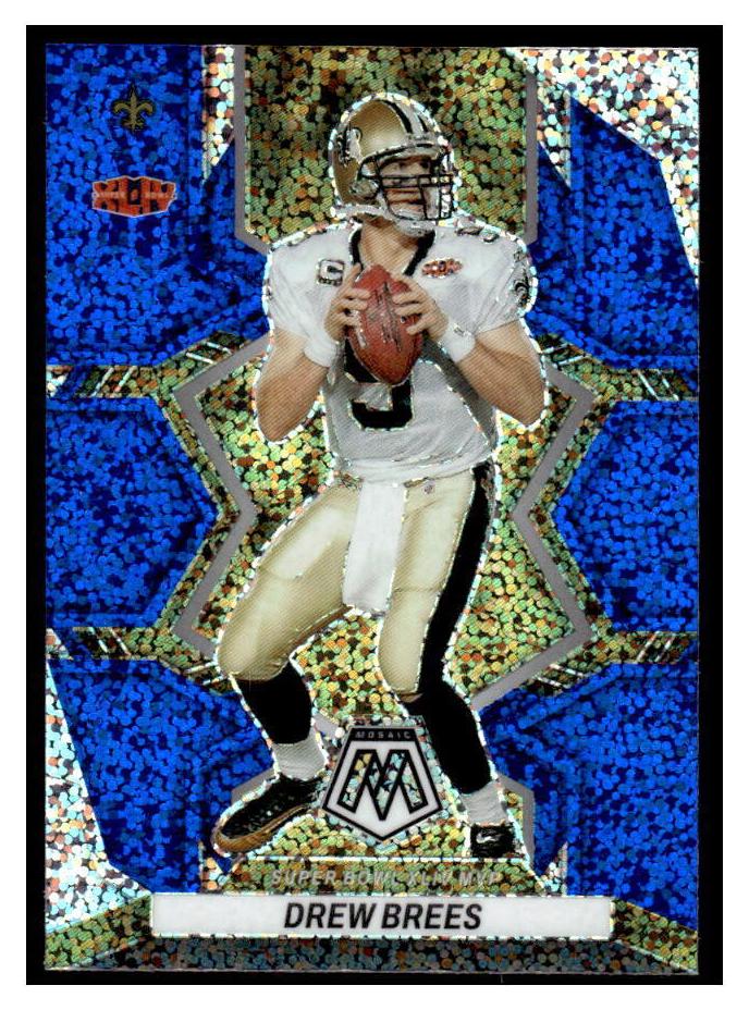 2022 Panini Mosaic Football Choice Peacock Drew Brees #295