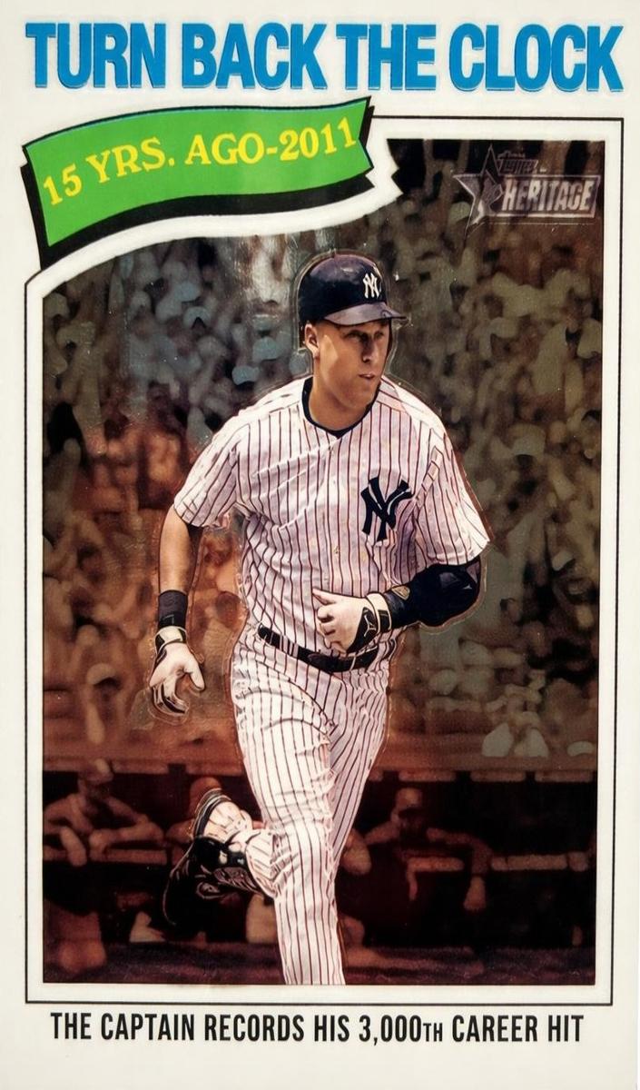 2026 Topps Heritage Baseball Derek Jeter #335