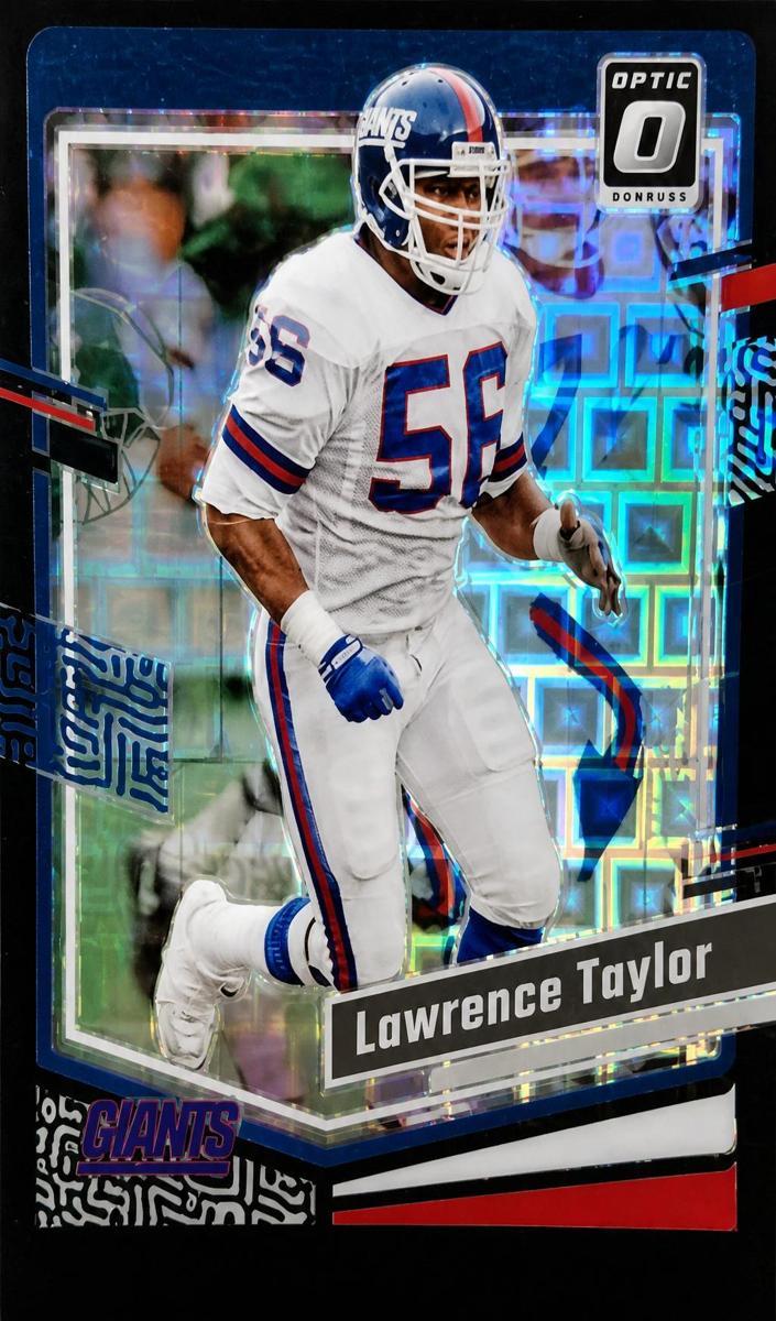 2023 Donruss Optic Football Black Pandora Lawrence Taylor #145 PSA 9