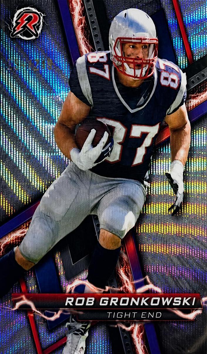 2023 Topps Composite Football Prism Refractor Rob Gronkowski #73