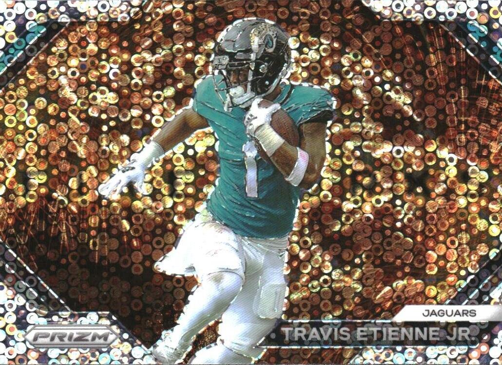 2023 Panini Prizm Football No Huddle Travis Etienne Jr. #F-18