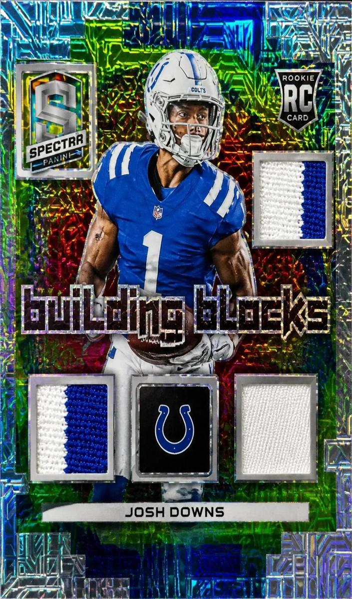 2023 Panini Spectra Football Meta Josh Downs #BBL-JDO