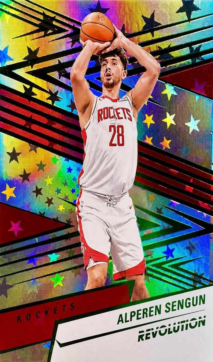 2024 Panini Revolution Basketball Green Astro Alperen Sengun #65