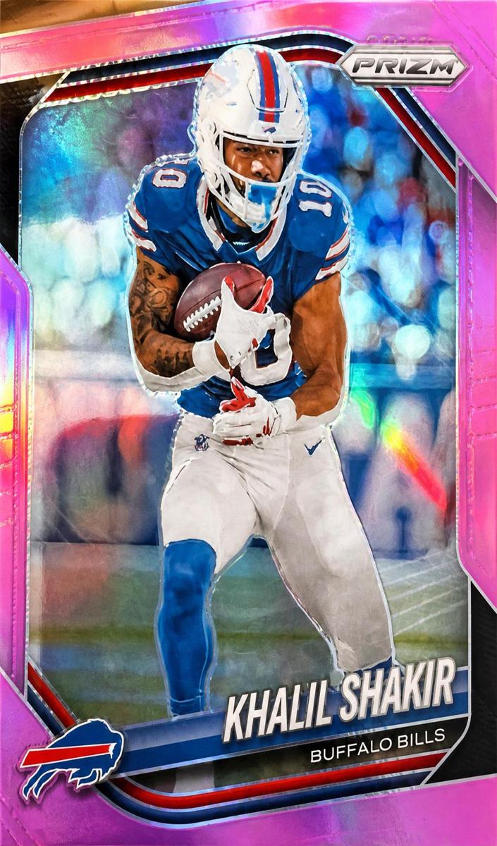 2025 Panini Prizm Football Pink Khalil Shakir #116