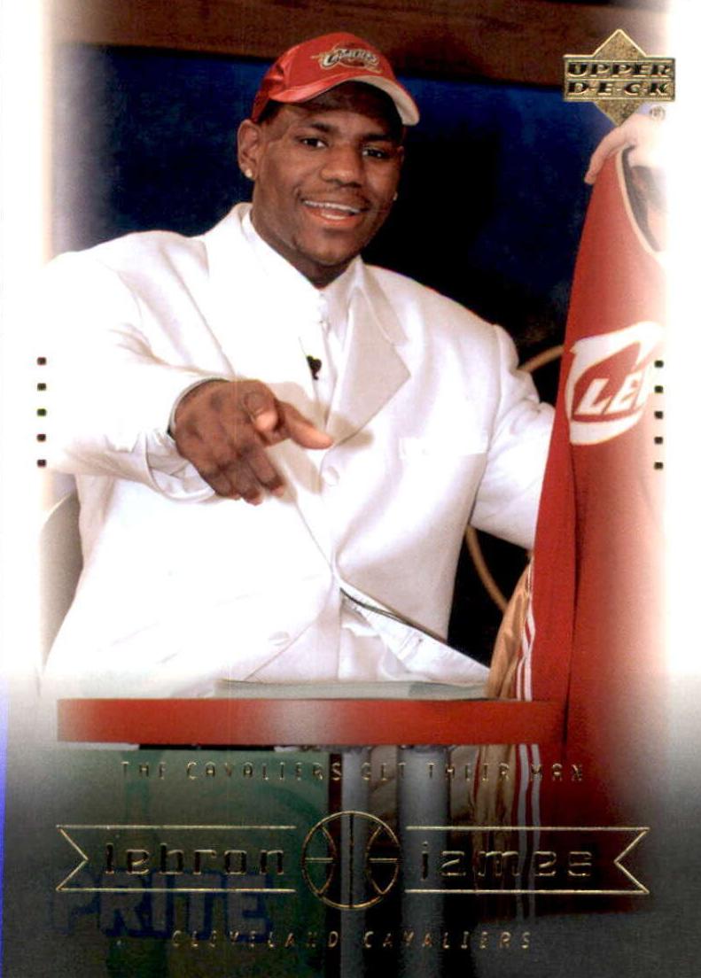 2003 Upper Deck LeBron James Box Set Basketball Lebron James #8 RAW Ungraded