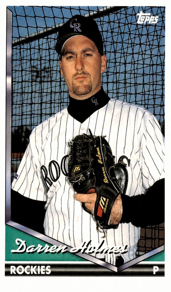 1994 Topps Baseball Darren Holmes #562