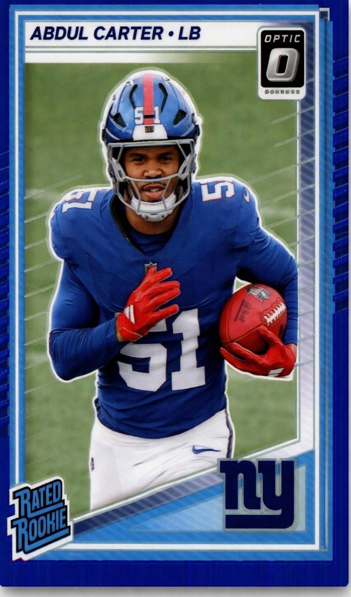 2025 Donruss Optic Football Blue Abdul Carter #300