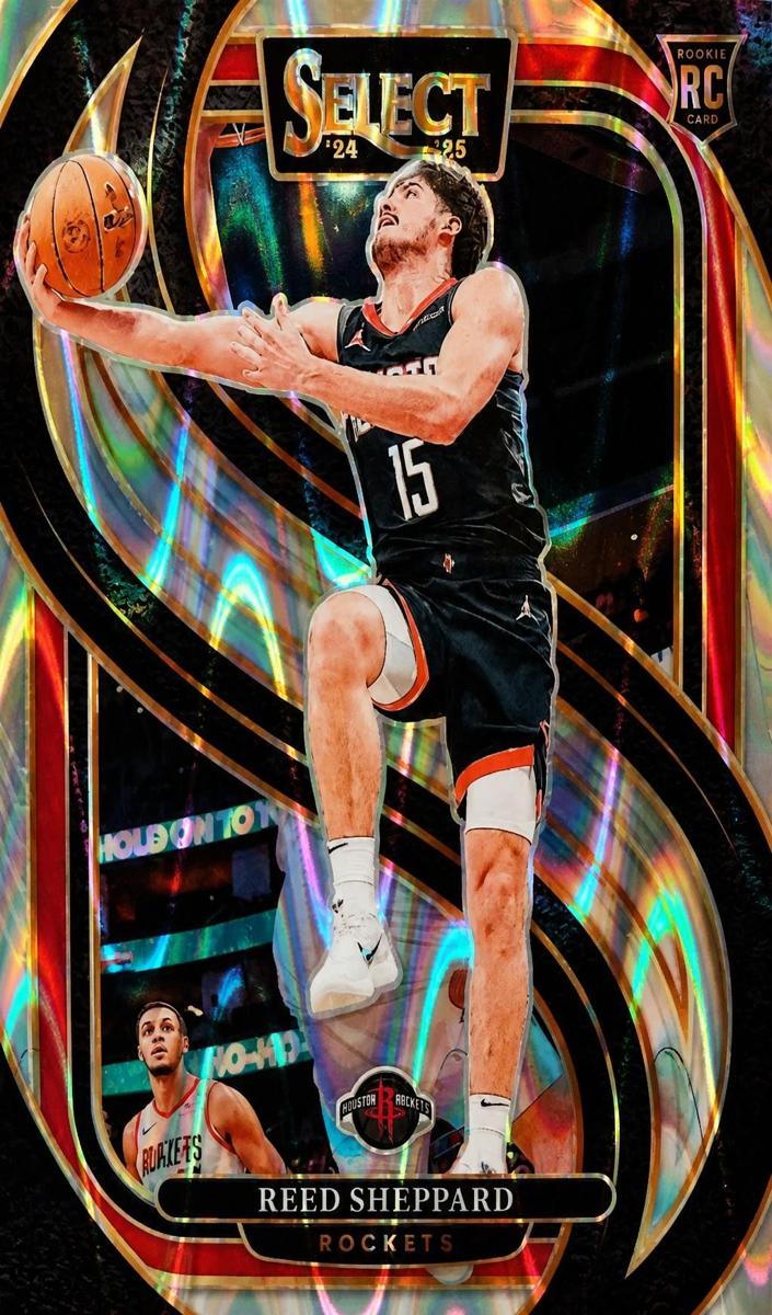 2024 Panini Select Basketball Tectonic Reed Sheppard #181