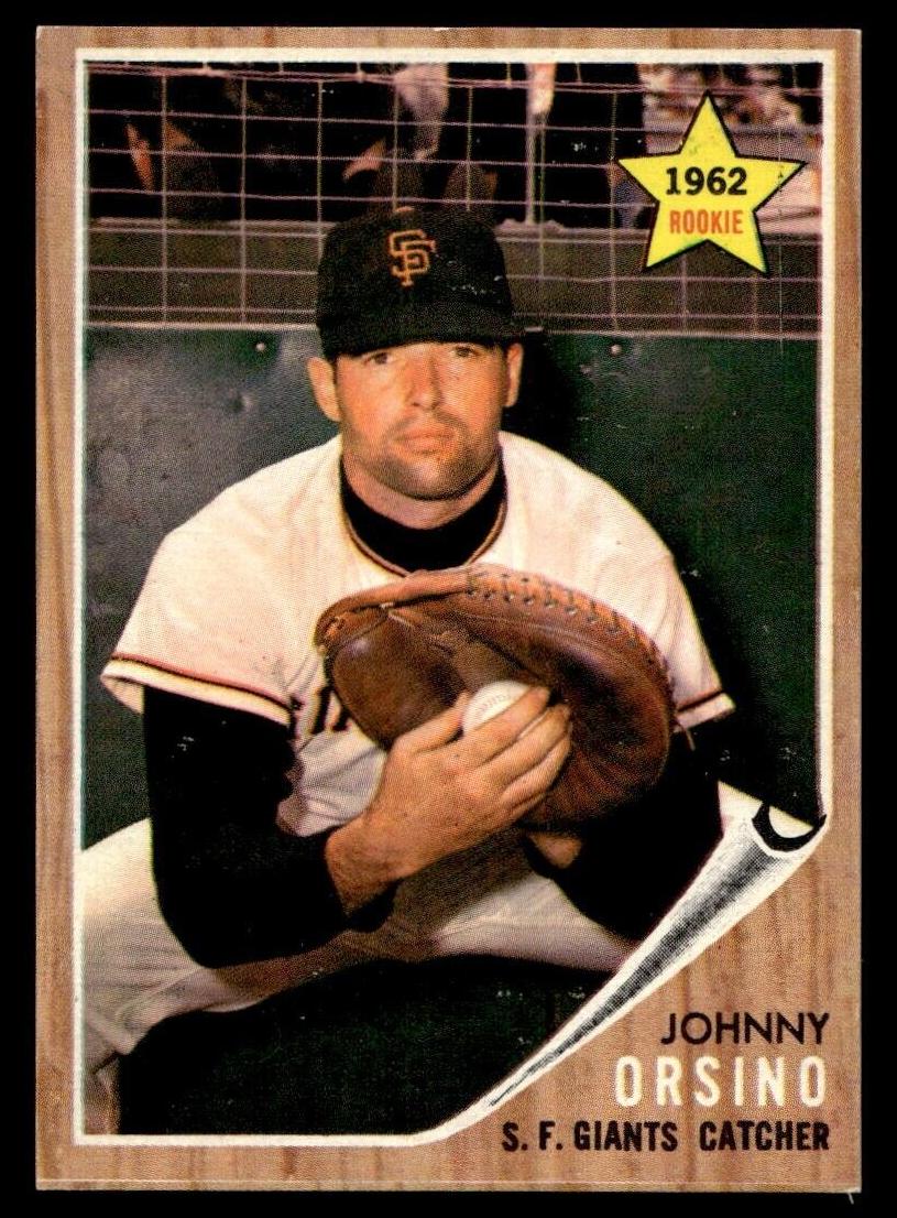 1962 Topps Baseball Johnny Orsino #377