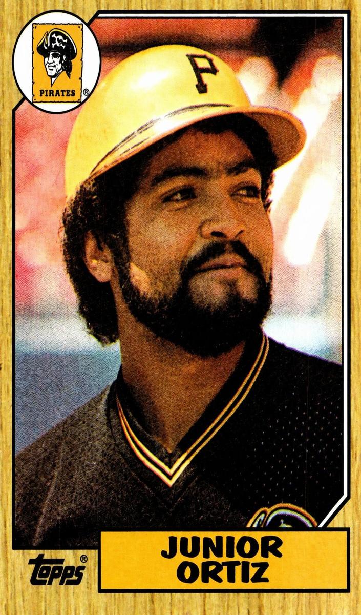 1987 Topps Baseball Junior Ortiz #583