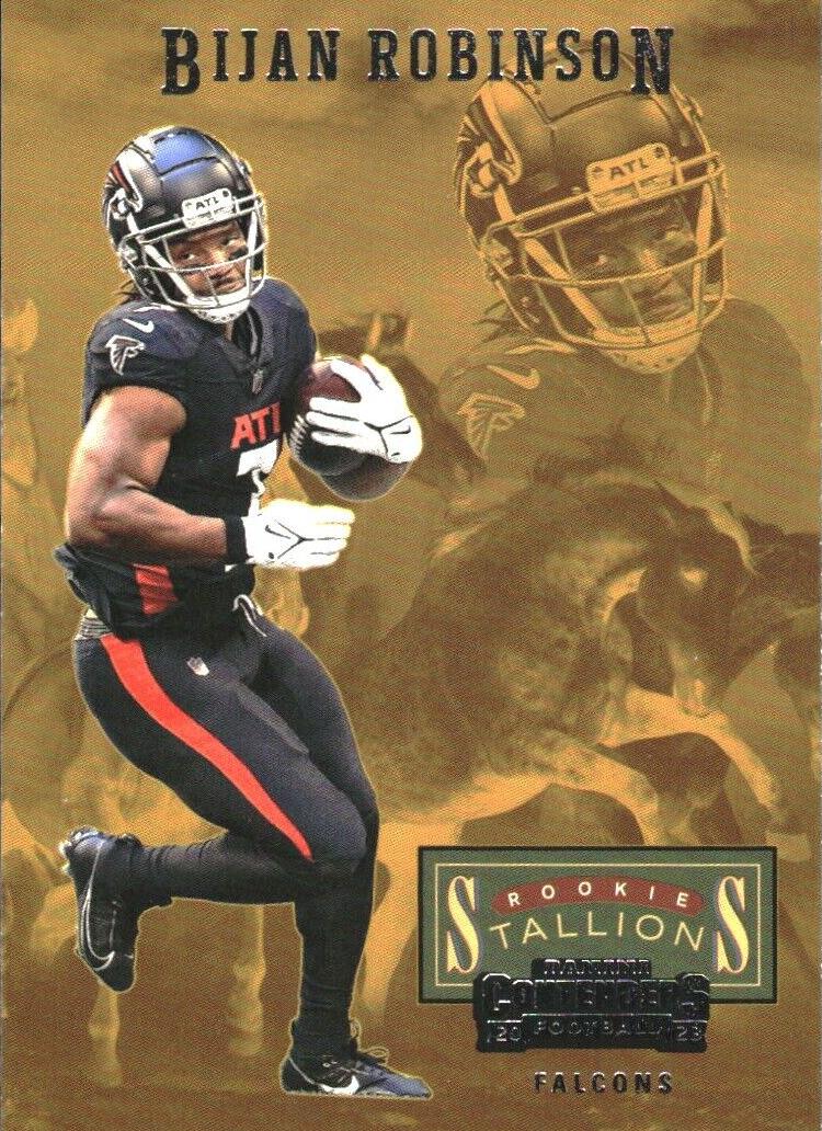 2023 Panini Contenders Football Bijan Robinson #10 PSA 8