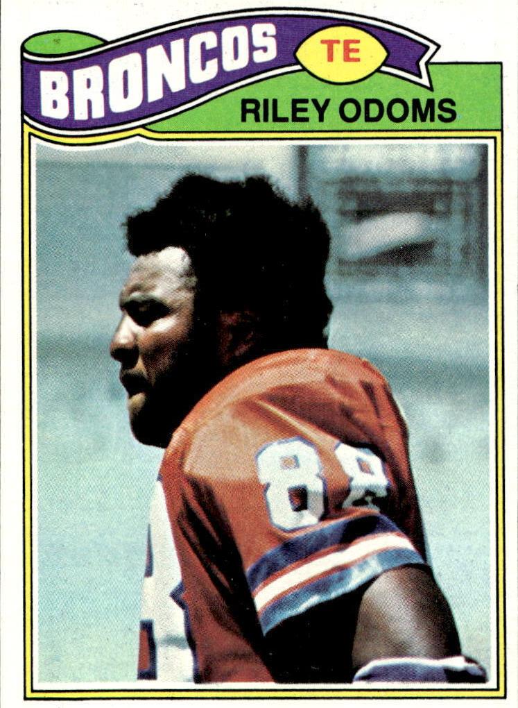 1977 Topps Football Riley Odoms #35 PSA 8.5