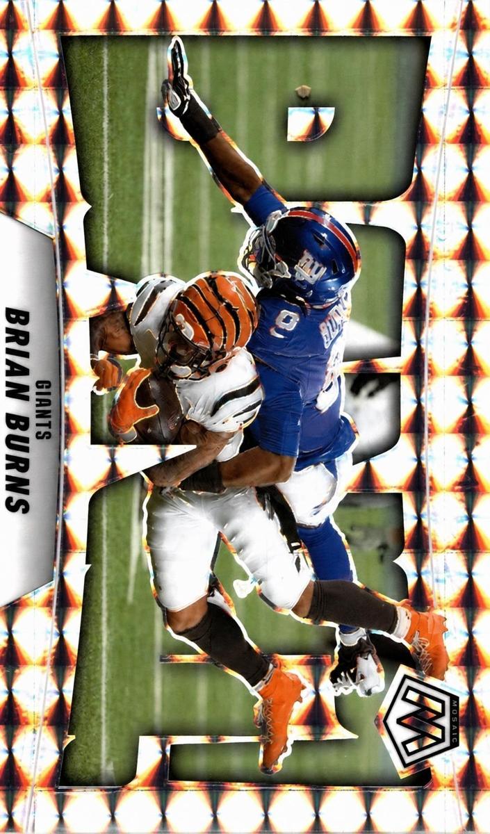 2025 Panini Mosaic Football Brian Burns #7