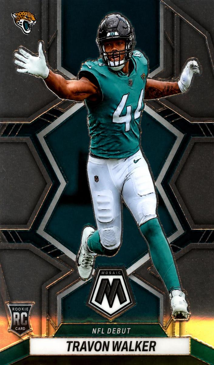 2022 Panini Mosaic Football Travon Walker #286