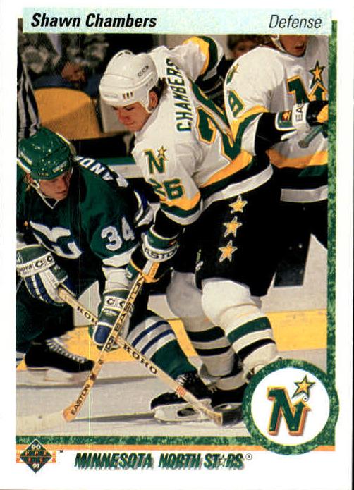 1990 Upper Deck Hockey Shawn Chambers #106