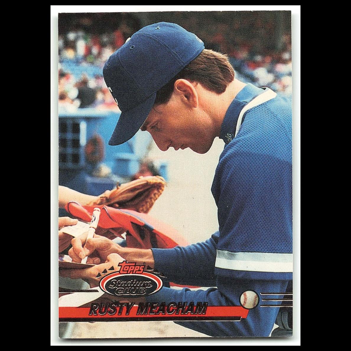 1993 Topps Stadium Club Baseball Rusty Meacham #439