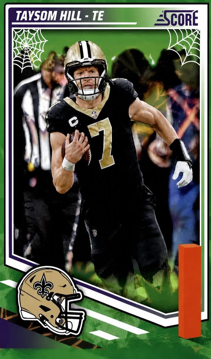 2025 Panini Score Football Trick or Treat Taysom Hill #141