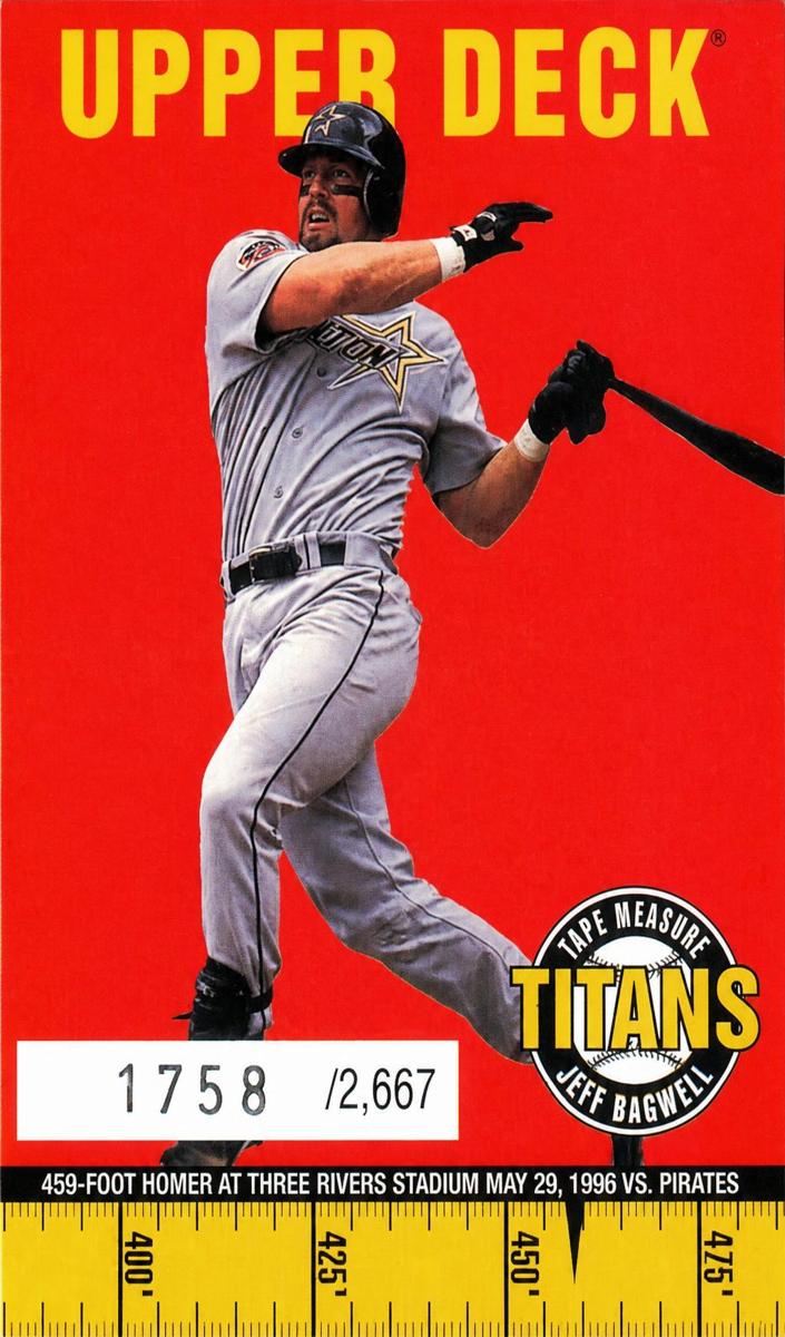 1998 Upper Deck Baseball Gold Jeff Bagwell #3
