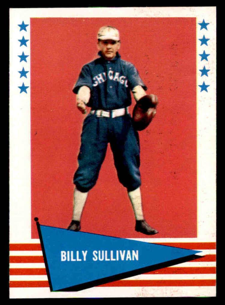 1961 Fleer Baseball Billy Sullivan #141