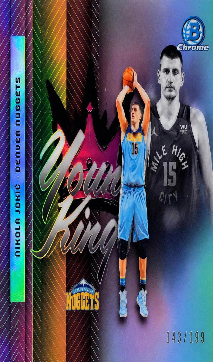 2025 Bowman Basketball Fuchsia Refractor Nikola Jokic #YK-6