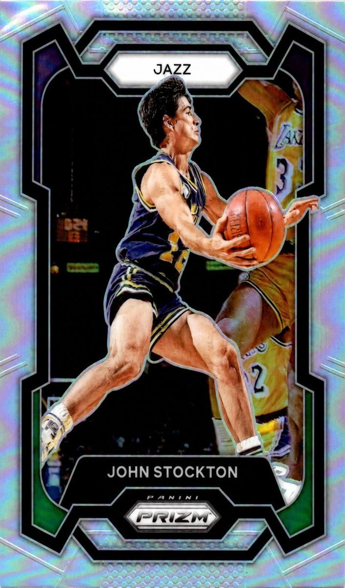 2023 Panini Prizm Basketball John Stockton #198