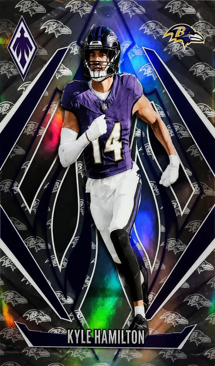 2024 Panini Phoenix Football Team Logos Kyle Hamilton #98