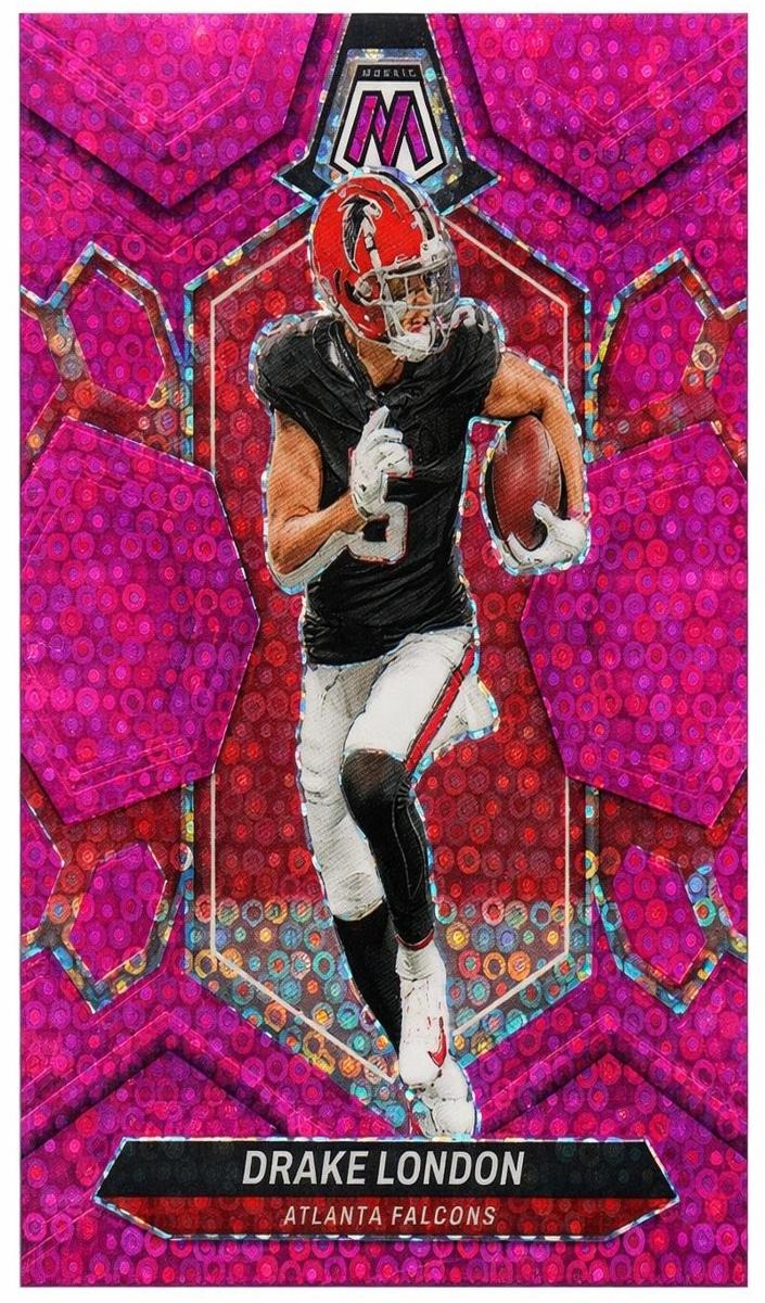 2024 Panini Mosaic Football No Huddle Pink Drake London #10