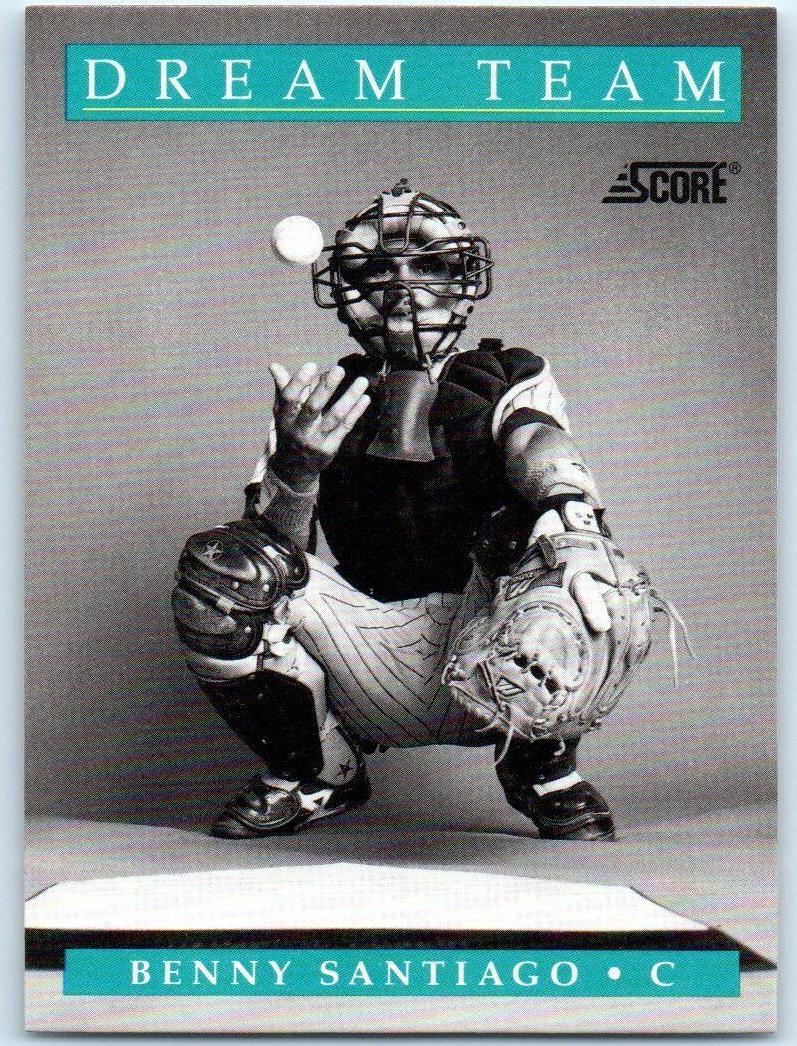 1991 Score Baseball Benny Santiago #893