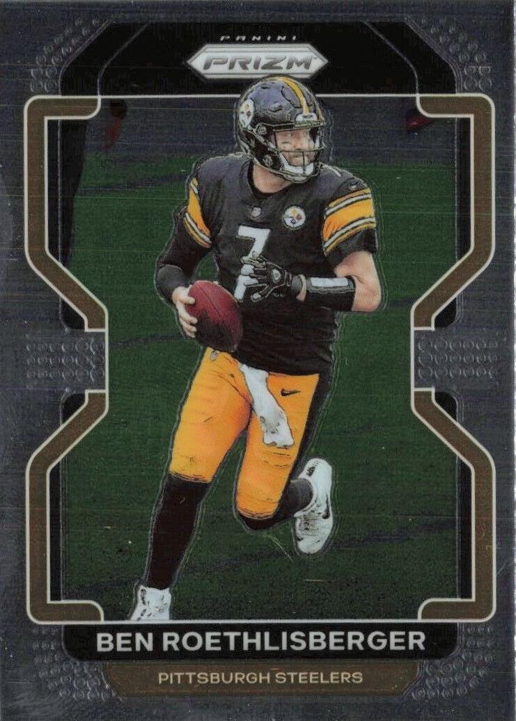 2021 Panini Prizm Football Ben Roethlisberger #253 PSA 9