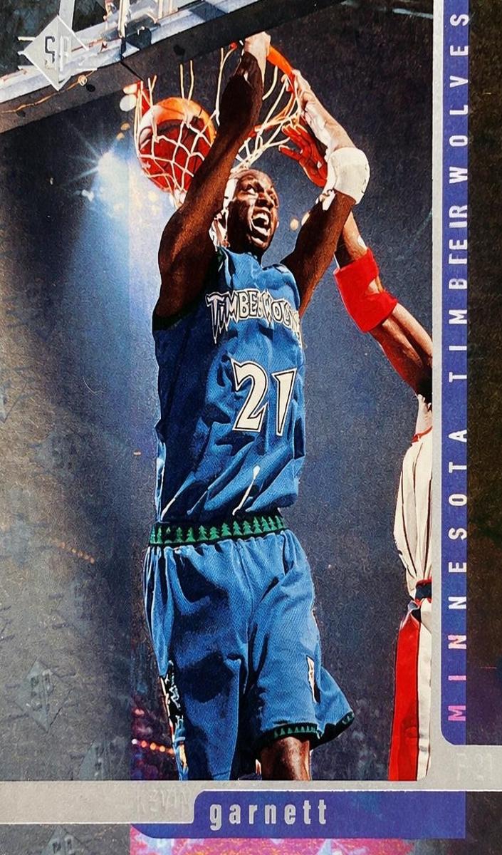 1996 Upper Deck SP Basketball Kevin Garnett #64 PSA 10