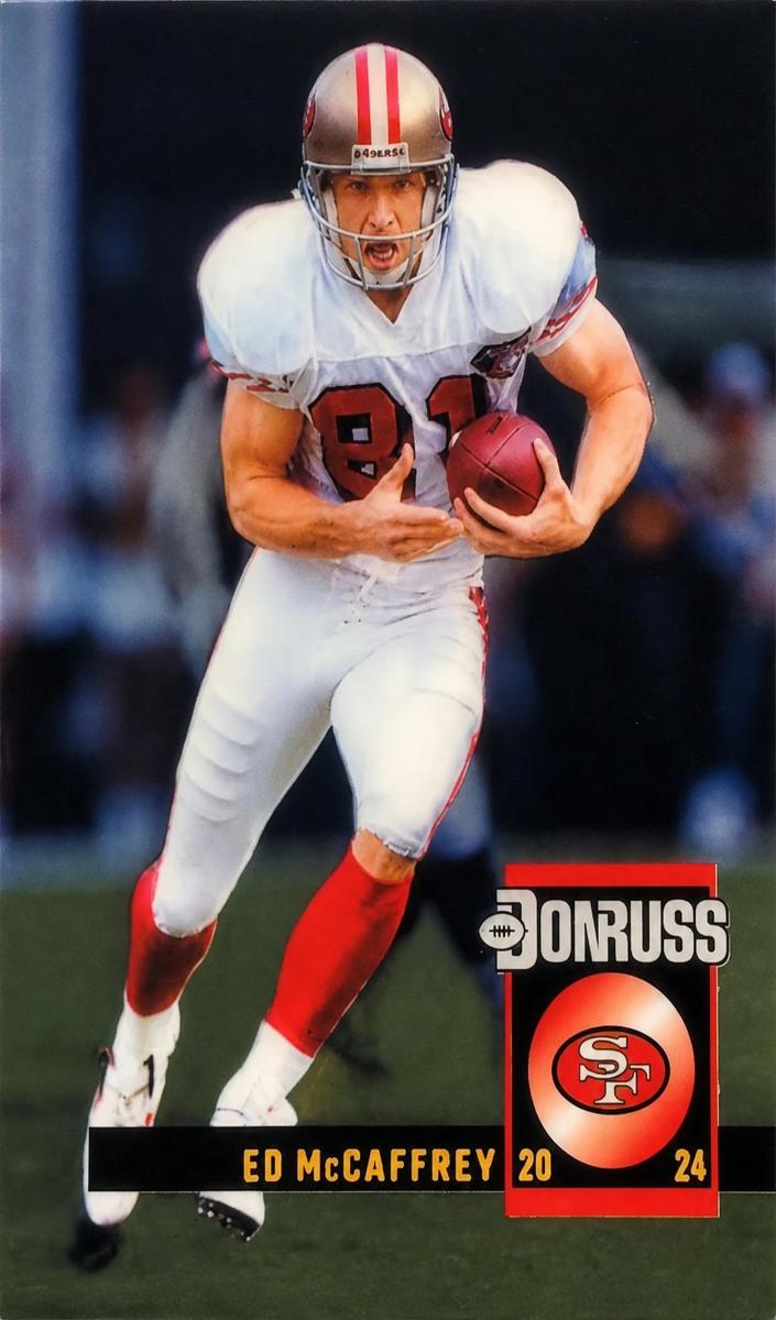 2024 Panini Clearly Donruss Football Gold Ed McCaffrey #1