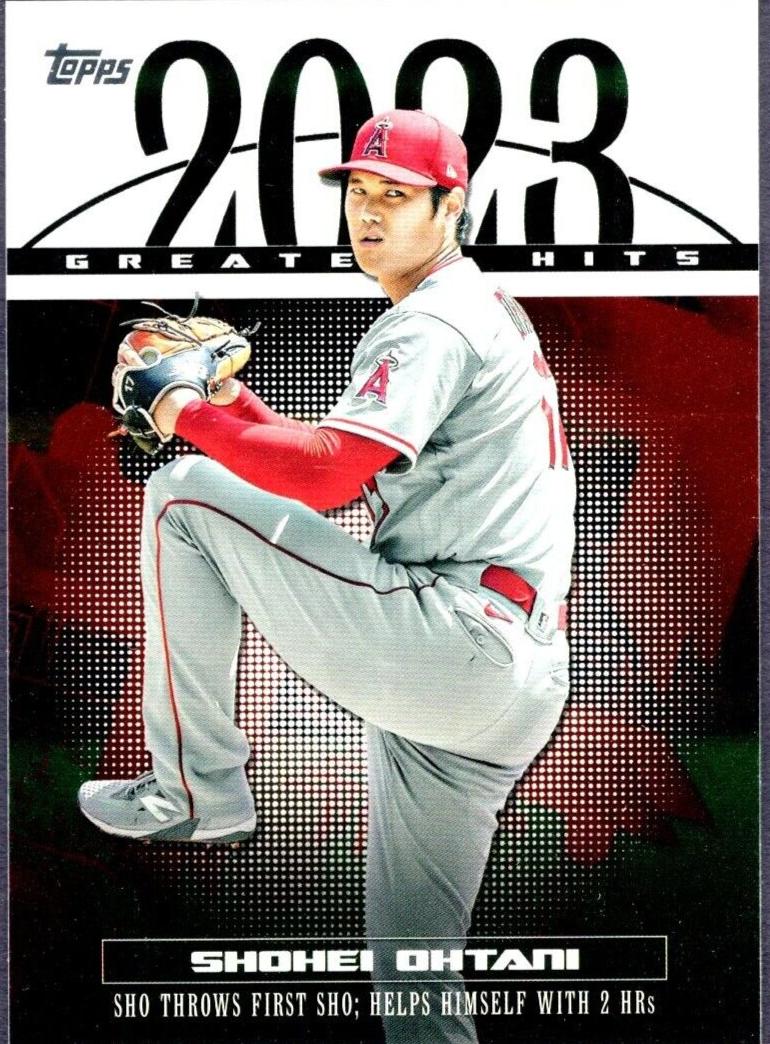2024 Topps Baseball Shohei Ohtani #23GH-14 PSA 9