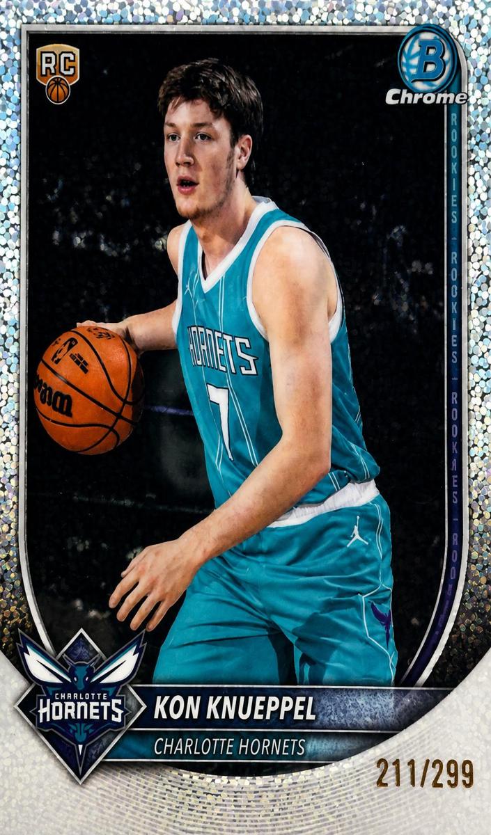 2025 Bowman Basketball Speckle Refractor Kon Knueppel #BCV-4